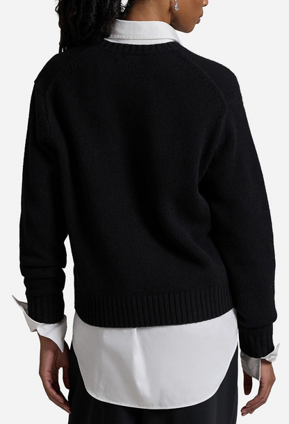 Ralph Lauren Sweater | Black Polo Bear